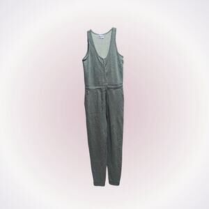 Juicy Couture grey terry cloth jumpsuit | Sz M